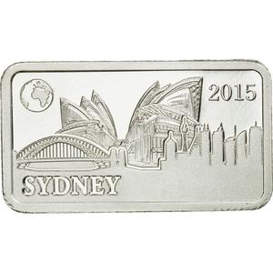 Solomon Islands / 2.5 Grams Silver 2015 Sydney - obverse photo