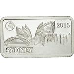 2.5 Grams Silver 2015 Sydney: Photo Coin, Solomon Islands, 2.5 Grams Silver 2015 Sydney / thumbnail