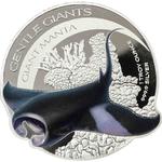 Silver Ounce 2023 Manta: Photo Coin, Solomon Islands, Silver Ounce 2023 Manta / thumbnail