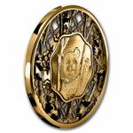 Silver Two Ounces 2022 Filigree Panda: Photo Coin, Solomon Islands, Silver Two Ounces 2022 Filigree Panda / thumbnail