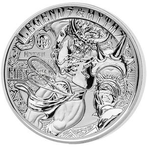 Solomon Islands / Silver Two Ounces 2018 Minotaur - reverse photo
