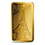 Gold Two-Hundredth Ounce 2024 Eiffel Tower: Photo Coin, Solomon Islands, Gold Two-Hundredth Ounce 2024 Eiffel Tower / thumbnail