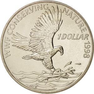 Solomon Islands / One Dollar 1998 - reverse photo