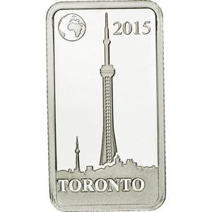 Solomon Islands / 2.5 Grams Silver 2015 Toronto - obverse photo