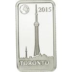 2.5 Grams Silver 2015 Toronto: Photo Coin, Solomon Islands, 2.5 Grams Silver 2015 Toronto / thumbnail