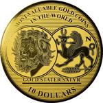 Ten Dollars Gold 2017 Gold Stater: Photo Coin, Solomon Islands, Ten Dollars Gold 2017 Gold Stater / thumbnail