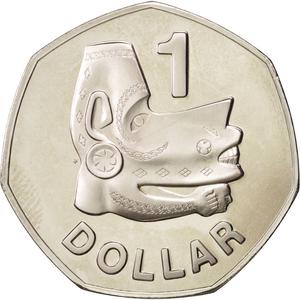 Solomon Islands / One Dollar 1978 - reverse photo
