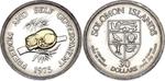 Ten Dollars Silver 1975 Freedom and Self Government: Photo Coin, Solomon Islands, Ten Dollars Silver 1975 Freedom and Self Government / thumbnail