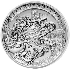 Solomon Islands / Silver Two Ounces 2018 Medusa - reverse photo