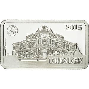 Solomon Islands / 2.5 Grams Silver 2015 Dresden - obverse photo