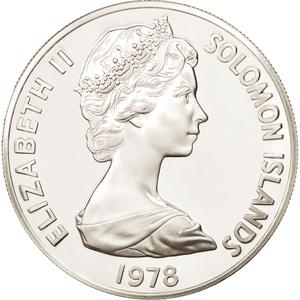 Solomon Islands / Five Dollars 1978 - obverse photo