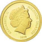 Five Dollars Gold 2010 For World Peace: Photo Coin, Solomon Islands, Ten Dollars Gold 2010 For World Peace / thumbnail