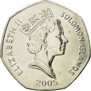 Solomon Islands / One Dollar 2005 - obverse photo