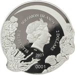 Silver Ounce 2023 Manta: Photo Coin, Solomon Islands, Silver Ounce 2023 Manta / thumbnail
