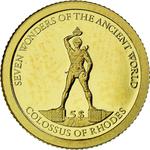 Five Dollars Gold 2011 Colossus: Photo Coin, Solomon Islands, Five Dollars Gold 2011 Colossus / thumbnail