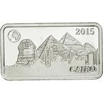 2.5 Grams Silver 2015 Cairo: Photo Coin, Solomon Islands, 2.5 Grams Silver 2015 Cairo / thumbnail
