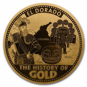 Solomon Islands / Gold Hundredth-Ounce 2023 El Dorado - reverse photo