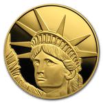 Gold Quarter Ounce 2016 Lady Liberty (Head): Photo Coin, Solomon Islands, Gold Quarter Ounce 2016 Lady Liberty (Head) / thumbnail