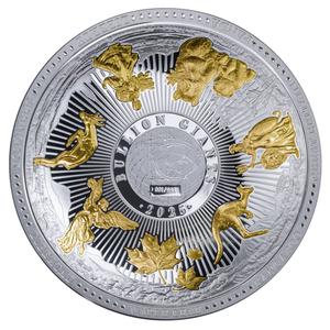 Solomon Islands / Silver Five Ounces 2025 Bullion Giants - reverse photo