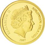Ten Dollars Gold 2007 Petra: Photo Coin, Solomon Islands, Ten Dollars Gold 2007 Petra / thumbnail