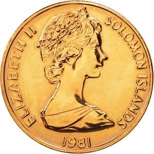 Solomon Islands / Two Cents 1981 - obverse photo