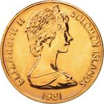 Two Cents 1981: Photo Coin, Solomon Islands, Two Cents 1981 / thumbnail