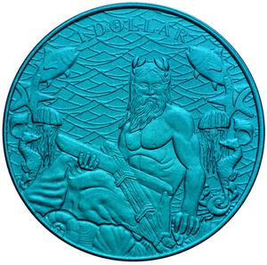 Solomon Islands / One Dollar 2018 Oceanus - reverse photo
