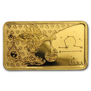 Solomon Islands / Gold Half Gram 2020 Libra - reverse photo