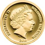 Gold Half Gram 2010 Mother Teresa: Photo Coin, Solomon Islands, Gold Half Gram 2010 Mother Teresa / thumbnail