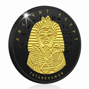 Solomon Islands / One Dollar 2019 Ancient Egypt - Tutankhamun - reverse photo