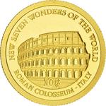 Ten Dollars Gold 2007 Colosseum: Photo Coin, Solomon Islands, Ten Dollars Gold 2007 Colosseum / thumbnail