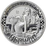 Silver Two Ounces 2016 Mermaid: Photo Coin, Solomon Islands, Silver Two Ounces 2016 Mermaid / thumbnail