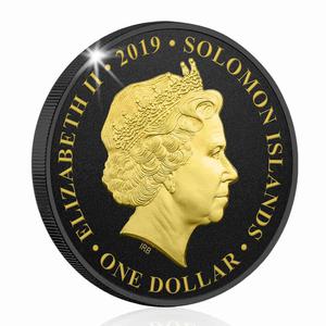 Solomon Islands / One Dollar 2019 Ancient Egypt - Tutankhamun - obverse photo