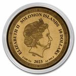 Gold Hundredth-Ounce 2023 Temple of Artemis: Photo Coin, Solomon Islands, Gold Hundredth-Ounce 2023 Temple of Artemis / thumbnail