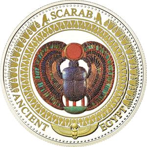 Solomon Islands / Two Dollars Silver 2014 Scarab - obverse photo
