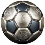 Silver Three Ounces 2022 Soccer Ball: Photo Coin, Solomon Islands, Silver Three Ounces 2022 Soccer Ball / thumbnail