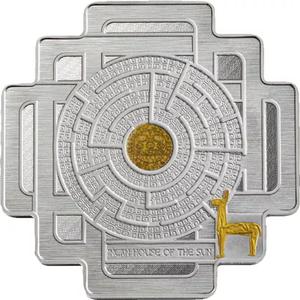 Solomon Islands / Silver Ounce and Half 2022 House of the Sun - reverse photo