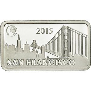 Solomon Islands / 2.5 Grams Silver 2015 San Francsico - obverse photo