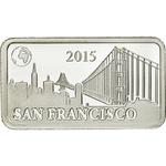 Solomon Islands / 2.5 Grams Silver 2015 San Francsico - obverse photo