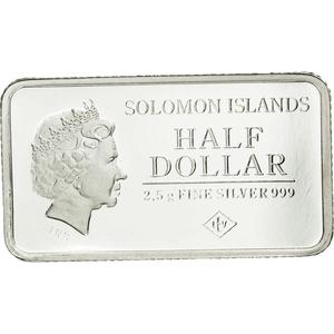 Solomon Islands / 2.5 Grams Silver 2015 Venice - reverse photo