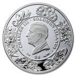 Silver Two Ounces 2025 Peony Flower: Photo Coin, Solomon Islands, Silver Two Ounces 2025 Peony Flower / thumbnail