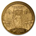 Gold Hundredth-Ounce 2023 Statue of Zeus: Photo Coin, Solomon Islands, Gold Hundredth-Ounce 2023 Statue of Zeus / thumbnail