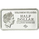 2.5 Grams Silver 2015 Sydney: Photo Coin, Solomon Islands, 2.5 Grams Silver 2015 Sydney / thumbnail