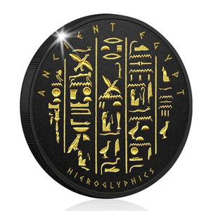 Solomon Islands / One Dollar 2019 Ancient Egypt - Hieroglyphics - reverse photo