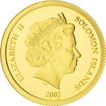 Ten Dollars Gold 2007 Christ Redeemer: Photo Coin, Solomon Islands, Ten Dollars Gold 2007 Christ Redeemer / thumbnail