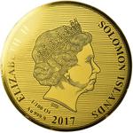 Ten Dollars Gold 2017 One Hundred Escudos: Photo Coin, Solomon Islands, Ten Dollars Gold 2017 One Hundred Escudos / thumbnail