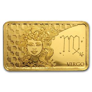 Solomon Islands / Gold Half Gram 2020 Virgo - reverse photo