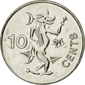 Solomon Islands / Ten Cents 2005 - reverse photo