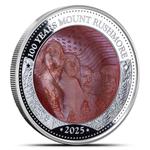 Silver Five Ounces 2025 Mt Rushmore: Photo Coin, Solomon Islands, Silver Five Ounces 2025 Mt Rushmore / thumbnail