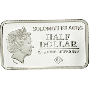 Solomon Islands / 2.5 Grams Silver 2015 Berlin - reverse photo